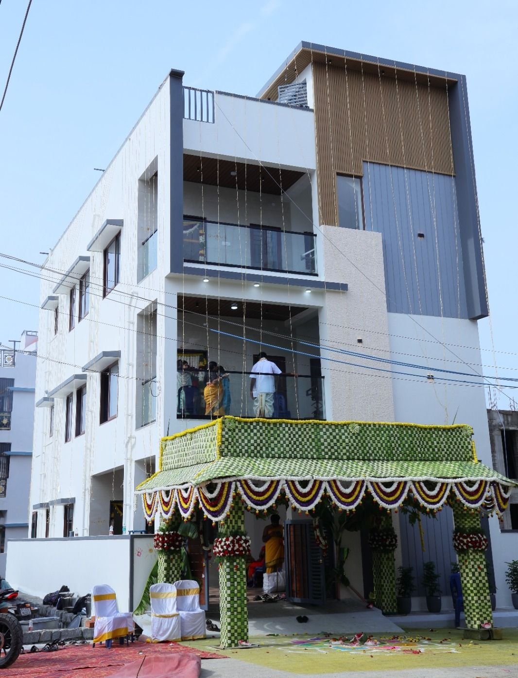 Housewarming and key handover of a DMR-built home in Bengaluru
